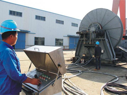 DRH型鼓輪布纜機